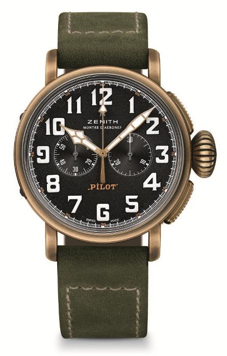 Reloj Zenith Cronógrafo Pilot Extra Special Colección Heritage